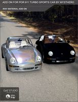 Add On Iray Extension for POR.911 Turbo Sports Car by Mysthero (Daz Studio)