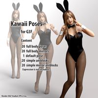 Kawaii Poses for G3F