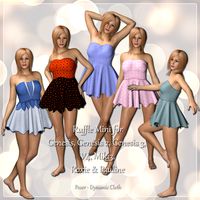 Ruffle Dress for 7 Women