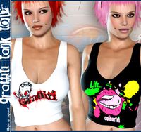 Graffiti Tank Top
