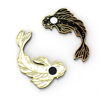 Koi Fish Magnet or Wall Decoration | 3D