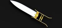 Katar - Indian push dagger | 3D