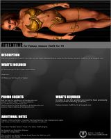 ATTENTIVE for Fantasy Amazon Outfit for V4 by Xurge 3D