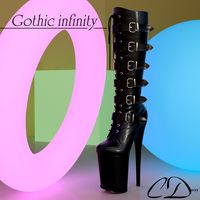 Gothic infinity for genesis 2 female and genesis 3 female