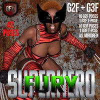 SuperHero Fury for G2F &G3F Volume 1