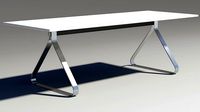 Fjord table square Moroso