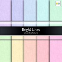 Bright Linen Fabrics Seamless Textures Se