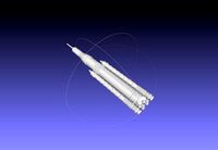 NASA SLS Block 1 Printable Rocket Model | 3D