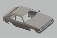Ford Capri MK3 printable Body Car | 3D