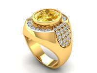 1230 luxury korea diamond ring for men | 3D