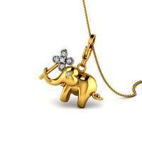 Elly Charm Pendant  | 3D