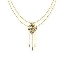 Bhavan Circular Necklace | 3D