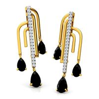 Liberty Curvilinear Earring | 3D