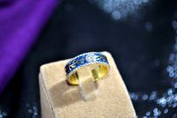 Ring with enamel | 3D