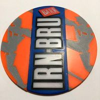 Irn Bru Coaster | 3D 
