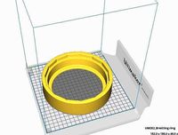 Breitling back case opener for 15 Angles - sides back plate | 3D