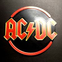 ACDC Logo Coaster | 3D