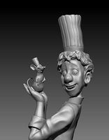 Remy and Linguini Ratatouille 3D print | 3D 