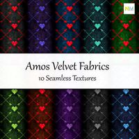 Amos Velvet Fabrics Seamless Textures Se