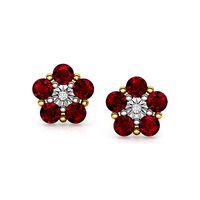 Ellie Twisted Stud Earring | 3D