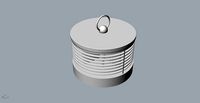 360-degree electric heater 3D MODEL | 3D