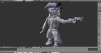 Young Gangplank League of Legends | 3D