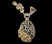 leaf pendent 3d print model | 3D 