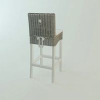 Classic Chair Rotang 3D Model