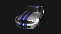 Ford Mustang GT500 3D Model