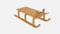 Wood Sledge