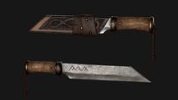 Viking Seax Knife