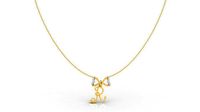 Alphabet R Pendant | 3D
