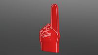 Sample Fan Foam Finger