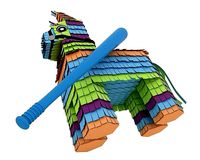 Pinata With Bat