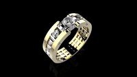 RINGS FOR MEN N6 | 3D