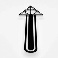DEATHLY HALLOWS BOOKMARK | 3D