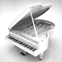 Piano humidor for cigare smoker | 3D