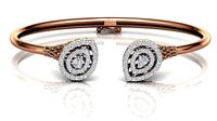 Duo Drop Diamond Bracelet | 3D