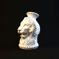 Lion sculpture | 3D