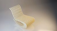 Wooden Parametric Loft Chair