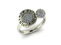bvlgari wedding ring | 3D
