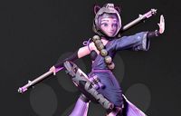Cat girl Fanart | 3D