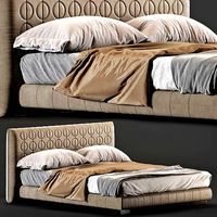 Bed Minotti Curtis