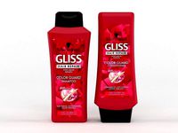 GLISS Hair Repair Color Guard Set with Shampoo and Conditioner