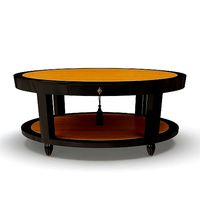 DEMILLE COFFEE TABLE - OVAL