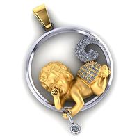 Jewelry pendant Baby beautifule model pendant  | 3D 