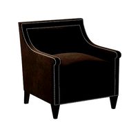 Bernhardt barrister chair 3d model