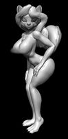 Sheila Vixen printable 3D-model NSFW | 3D