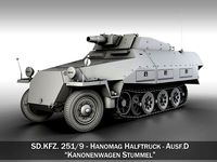 SDKFZ 251 - Ausf D - Kanonenwagen Stummel