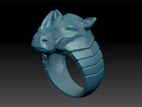Ring Rhino R 0007 | 3D